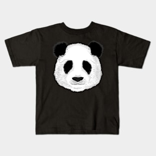 Panda Head Kids T-Shirt